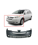 For 2004-2005 Toyota Sienna Front Bumper Cover Primed w/ fog lamp holesCE LE XLE - $104.76