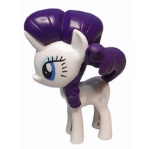 My Little Pony Friendship is Magic 3.5&quot; Radiance Rarity Purple White Figure - £10.98 GBP