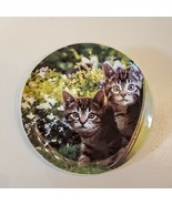 Gray Tabby CAT LOVER Collector Plate Porcelain Hawthorn Direct 51803 Hom... - $9.82