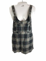 Lamb Womens 2007 Plaid Pocket Jumper 100% wool Size 8 Gwen Stefani - $69.25