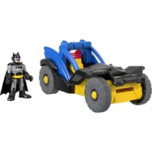 Imaginext DC Super Friends Batman Toy Rally Car with Disk Launcher and Figure fo - £36.37 GBP