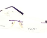 Neuf W / Acrochordon M + Air MA105 Pur Violet Sans Lunettes Mair 52-17-1... - $64.55