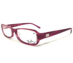 Ray-Ban Eyeglasses Frames RB5082 2228 Purple Pink Horn Rectangle 51-16-135 - £58.52 GBP