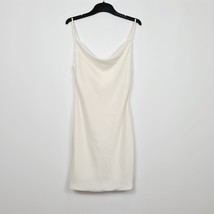 Urban Outfitters - BNWT - Mallory Cowl Neck Slip Dress - XS- White - RRP £42 - £28.12 GBP