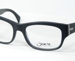 JOE&#39;S JOE4735 1 MATT BLACK UNIQUE EYEGLASSES GLASSES PLASTIC FRAME 53-18... - $125.24