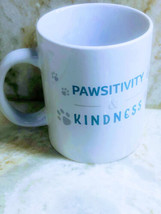 Greenbrier-“Pawsitivity &amp; Kindness” Coffee/Tea Mug. ShipN24Hours-Oversized - $351.52 MXN