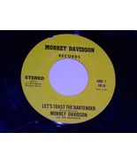 Morrey Davidson Let's Toast The Bartender In New Orleans 45 Rpm Record 1... - $14.99