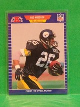 1989 Pro Set Football Rod Woodson Rookie Card #354 RC  Pittsburgh Steelers HOF - £0.90 GBP