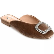 Journee Collection Women Rhinestone Accent Mule Flats Sonnia Size US 8.5... - £19.78 GBP