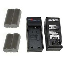 2x BP-511 Batteries +Charger for Canon Digital Rebel DS6041, G1, G2, G3, G5, G6, - £23.35 GBP
