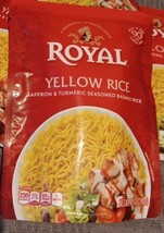 4 Royal Rice Yellow Basmati Rice 90 Second Microwavable Pouches 8.5 OZ (K16) - £16.40 GBP