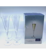 Villeroy &amp; Boch Purismo Specials Crystal Champagne Flute 9.5&quot; Tall Set o... - £74.99 GBP