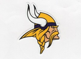 Minnesota Vikings Free Tracking decal window helmet hard hat laptop up to 14&quot; - £2.34 GBP+