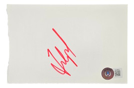 Fred Couples Signed 4x6 PGA Cut Signature BAS BL59873 - £22.87 GBP