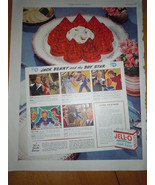 Vtg Jell-O Jack Benny &amp; the Boy Star Cartoon Print Magazine Advertisemen... - $17.68 CAD
