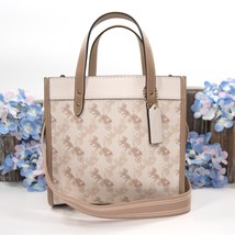 Coach Field Tote 22 Tote Bag With Horse And Carriage Print NWT - £207.37 GBP