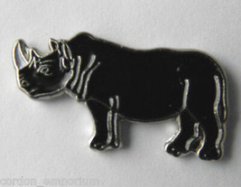 Rhino Rhinosuarus Jungle African Animal Lapel Pin 3/4 Inch - £4.57 GBP