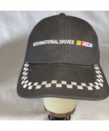 VINTAGE INTERNATIONAL DRIVES NASCAR ADJ. HAT CAP, CHECKERED FLAG K PRODU... - $31.79 CAD