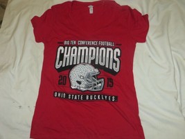 OSU Ohio State Buckeyes Big Ten Conference Champions 2019 T-Shirt Medium NWT! - £13.19 GBP