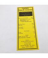 Menu Grandma&#39;s Beans &amp; Cornbread Pine Mountain Village Eureka Springs Ar... - $127.10 MXN