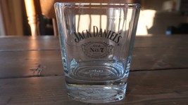 Vintage Jack Daniels Whiskey Low Ball Glass 3.5 inches - $9.89
