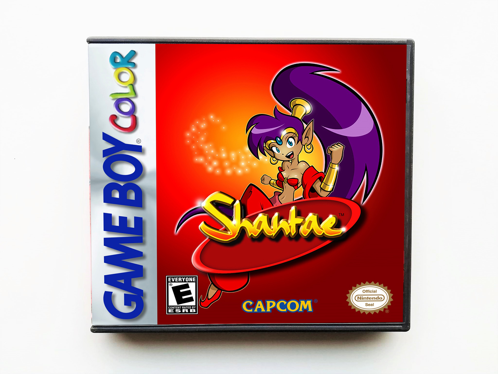 Shantae Gameboy Color GBC / Gameboy Advance GBA - Custom Game / Case