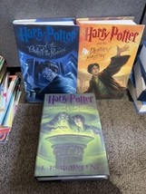 Harry Potter books 5, 6, 7 Order Phoenix Half Blood Prince Deathly Hallows HC DJ - £15.53 GBP