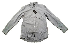 $145 Michael Kors HEATHER GREY Button Shirt 100% COTTON ( S ) - $80.58