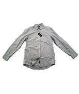 $145 Michael Kors HEATHER GREY Button Shirt 100% COTTON ( S ) - £63.49 GBP