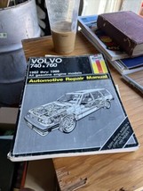 Haynes Volvo 740 + 760 Repair Manual 1550 1982 - 1988 Nice Cnd - £8.12 GBP