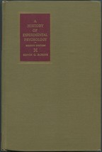 1929 HC History of Experimental Psychology 2ND Edition by Boring, Edwin - £11.05 GBP