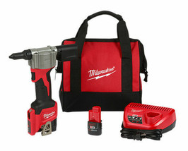 MILWAUKEE 2550-22 M12 Rivet Tool Kit NEW - £440.18 GBP