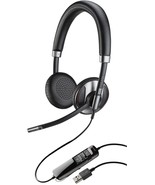 Plantronics BLACKWIRE C725 Headband Corded USB Headset 202580-01 Noise C... - $78.99