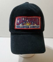 California Hollister Company Corduroy Mesh Back Patch Baseball Cap Hat S... - £18.12 GBP