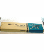 18 NOS Brady Self Sticking Perma-Code Wire Markers On Dispenser Cards 22... - $11.63