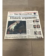 DENVER POST December 2, 2000 Historic Arguments  Supreme Court Decides B... - €19,24 EUR