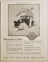 1924 Print Ad Packard Motor Cars Ask the Man Who Owns One - £15.49 GBP