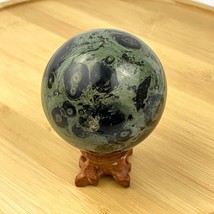 Kambaba Jasper Natural Stone Crystal Quartz Ball 372g Healing Sphere 63mm - £24.27 GBP