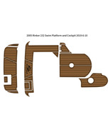 2005 Rinker 232 Swim Platform Cockpit Pad Boat EVA Foam Faux Teak Deck F... - $1,021.32 CAD