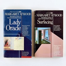 Margaret Atwood 2 Book Lot Lady Oracle, &amp; Surfacing Paperback Books - £21.59 GBP