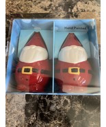 St Nicholas Square Holiday Cheer Christmas Santa Salt &amp; Pepper Shaker Set - £11.75 GBP
