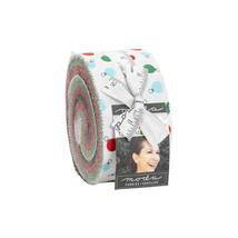 Moda Holiday Essentials Christmas 40 2.5&quot; Quilt Fabric Strips 20740JR Jelly Roll - £31.37 GBP