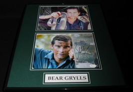 Bear Grylls Signed Framed 16x20 Photo Display JSA Man vs Wild - £111.05 GBP