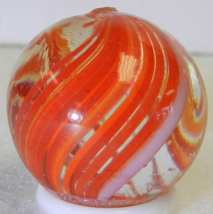 #17142m Very Nice High Grade English Style German Handmade Shooter Marble Mint - £112.87 GBP