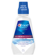 Crest 3D White Alcohol Free Whitening Mouthwash, Fresh Mint, 32 fl oz teeth - £9.68 GBP