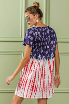 BiBi American Flag Theme Tee Dress - £35.04 GBP