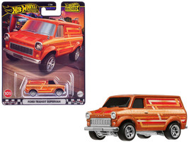 Hot Wheels Ford Transit Supervan Copper Diecast Collectors - $15.89