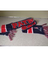 New England Patriots Winter Scarf 47 Brand Official NFL Team Apparel Foo... - $283.01 MXN