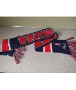 New England Patriots Winter Scarf 47 Brand Official NFL Team Apparel Foo... - £11.71 GBP