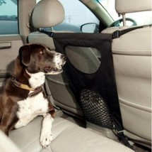 Car Pet Safety Barrier: Premium Rear Seat Pet Guardrail for Ultimate Pro... - $32.59